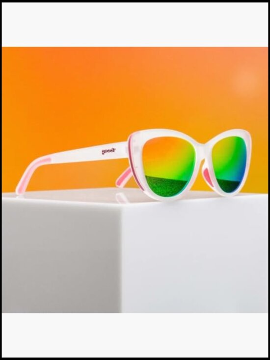 Polarized Cat-Eye Sunglasses, Medium Fit, No Slip Grip main image 7